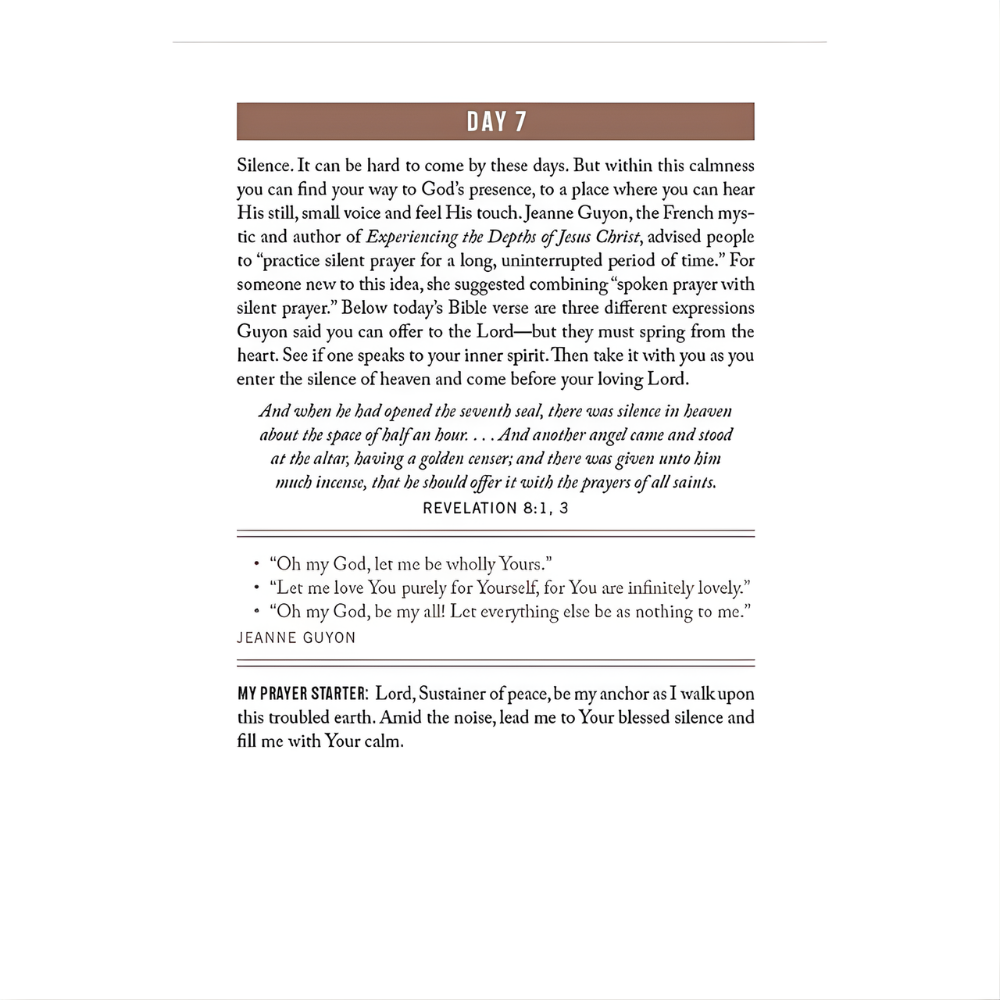 365 Devotions on the Power of Prayer for Men